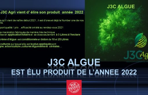 J3C Algue élu produit de l’année 2022
